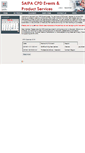 Mobile Screenshot of events.saipa.co.za